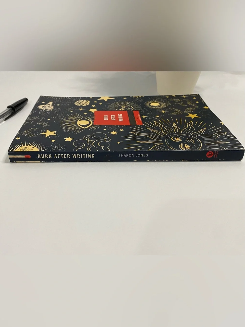 Burn After Writing (Celestial) Journal by Sharon Jones NWT